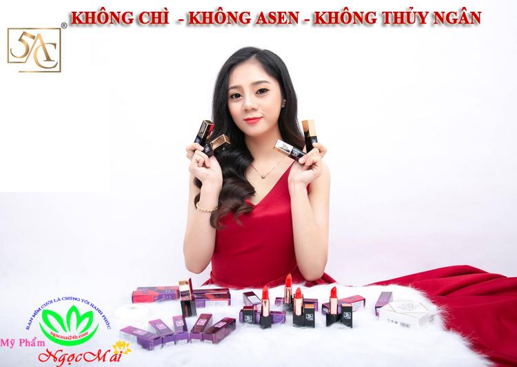 [HCM]Son môi dành cho học sinh son Hàn Quốc 5AC màu Đỏ RUBY (Mã 109)