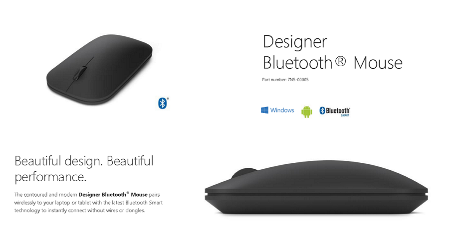 Chuột Microsoft Designer Bluetooth Mouse