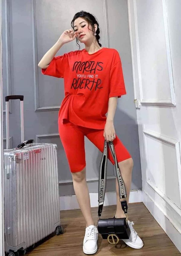 ĐỒ BỘ NỮ MẶC Ở NHÀ , CHẤT THUN LẠNH , CO DÃN , THOÁNG MÁT