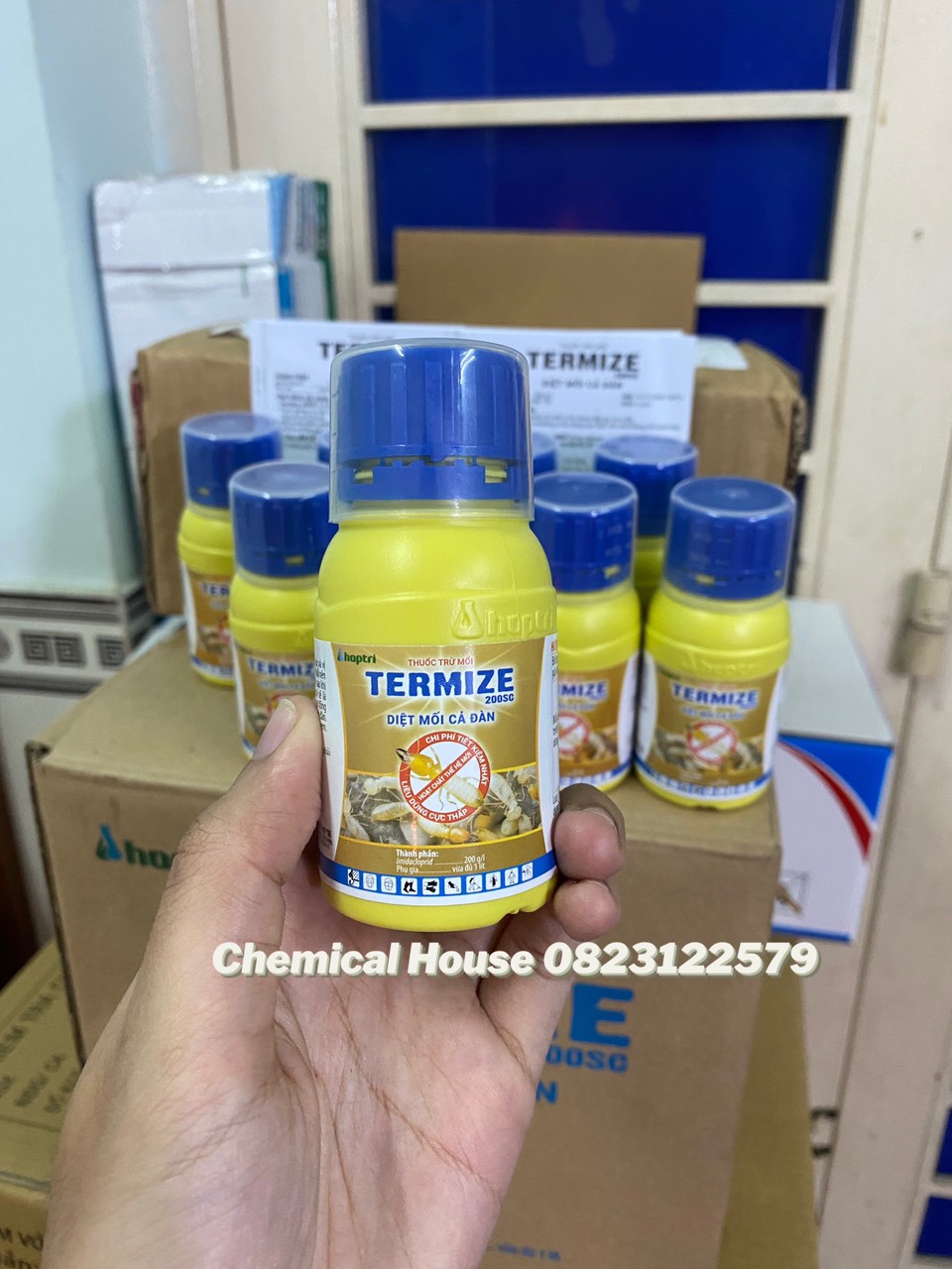 Thuốc diệt mối thế hệ mới Termize 200SC diệt mối cả đàn chai 50ml (Hàng có sẵn)