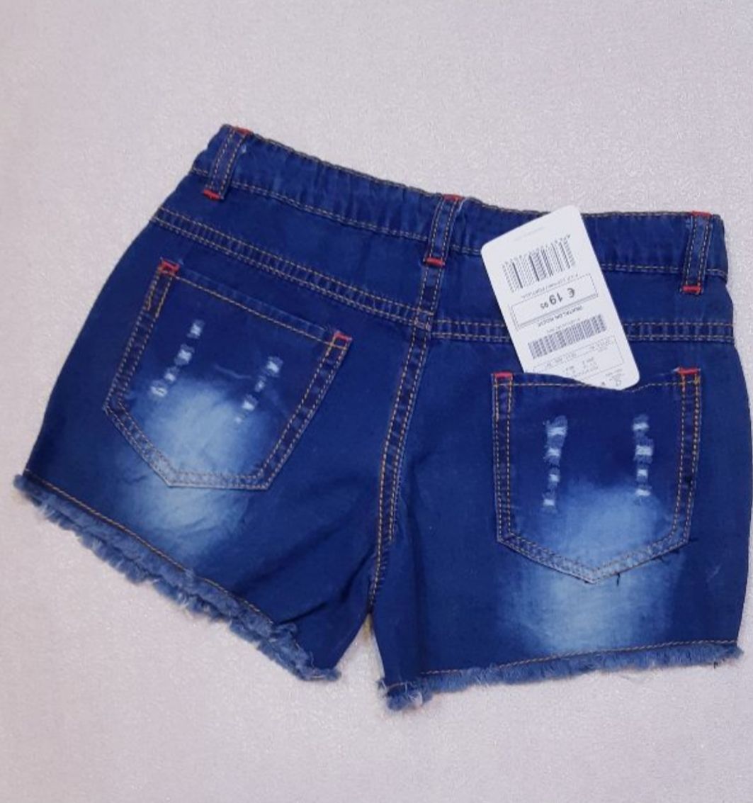 Quần short jean cho bé gái
