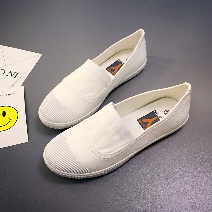 Giày vải slip on phối màu loại đẹp