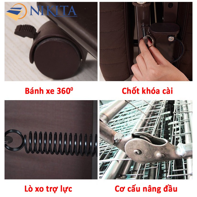 Giường xếp văn phòng đa năng Hàn Quốc HQ75