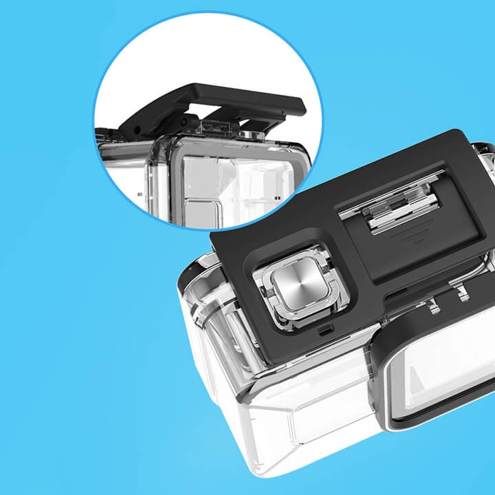 VỎ CHỐNG NƯỚC GOPRO 8 TELESIN