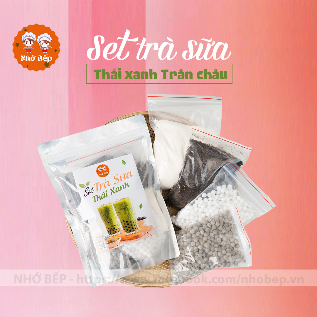 Set Trà Sữa Phúc Long ( Set 20 -23Ly) Tặng Kèm Công Thức - Nhớ Bếp