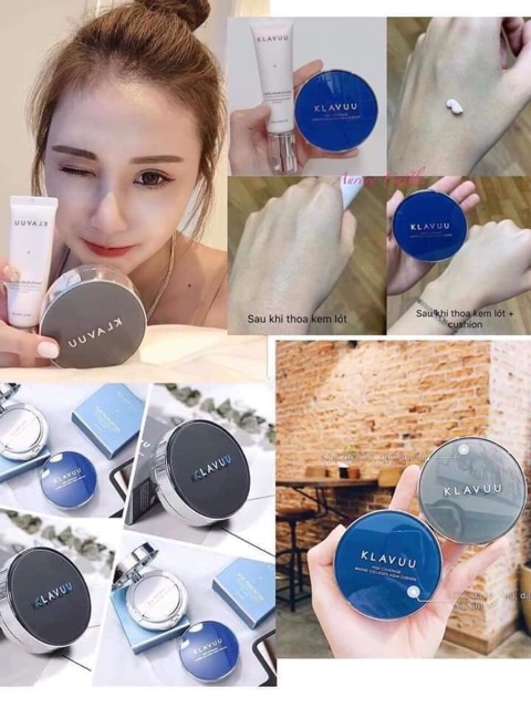 Phấn Nước KLAVUU Cushion SPF 50 PA+++ HÀN QUỐC