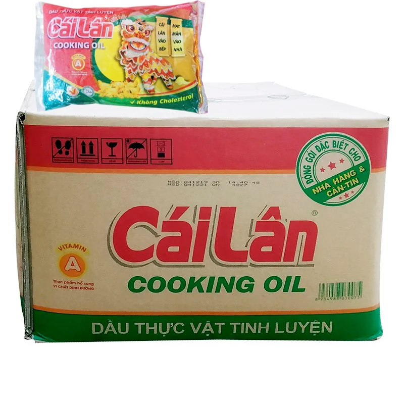 Dầu ăn Cái Lân 1L chai-bich