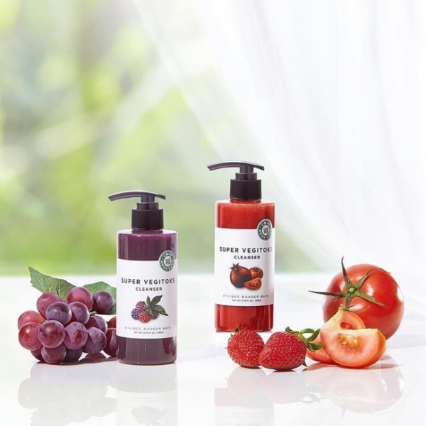 Sữa Rửa Mặt Thải Độc Rau Củ Wonder Bath Super Vegitoks Cleanser
