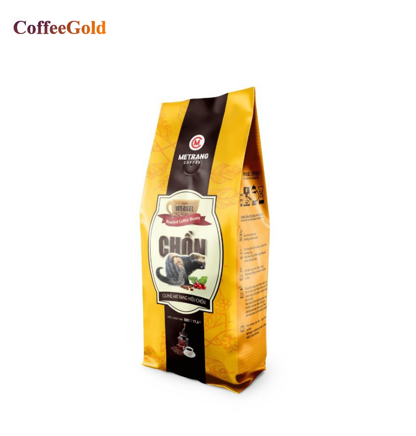 [HCM]Cà Phê Mê Trang cà phê Chồn (C) Hạt Arabica Moka (Cầu đất Cao Cấp)