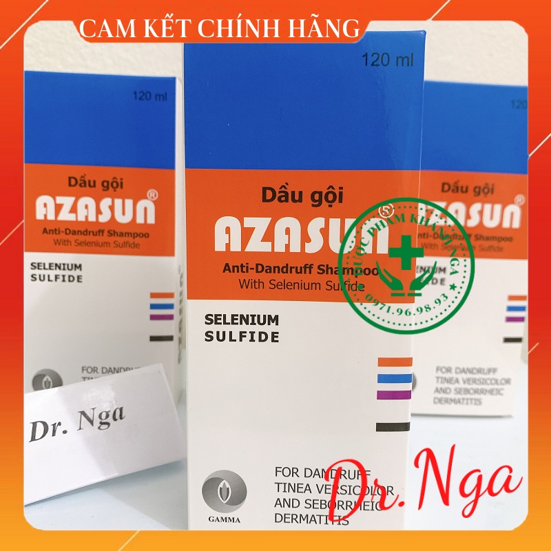 [120mL] DẦU GỘI GIẢM GÀU AZASUN