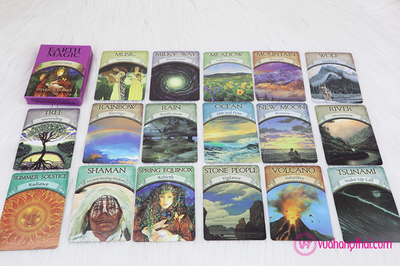 Bộ Bài Bói Earth Magic Oracle Cards Tarot Cao Cấp