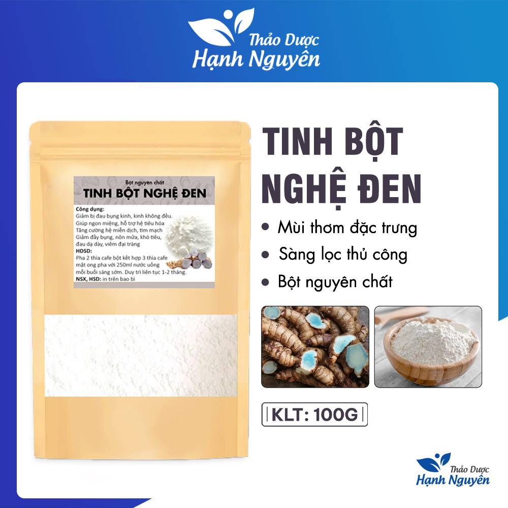 Tinh Bột Nghệ Đen 100g - 150g