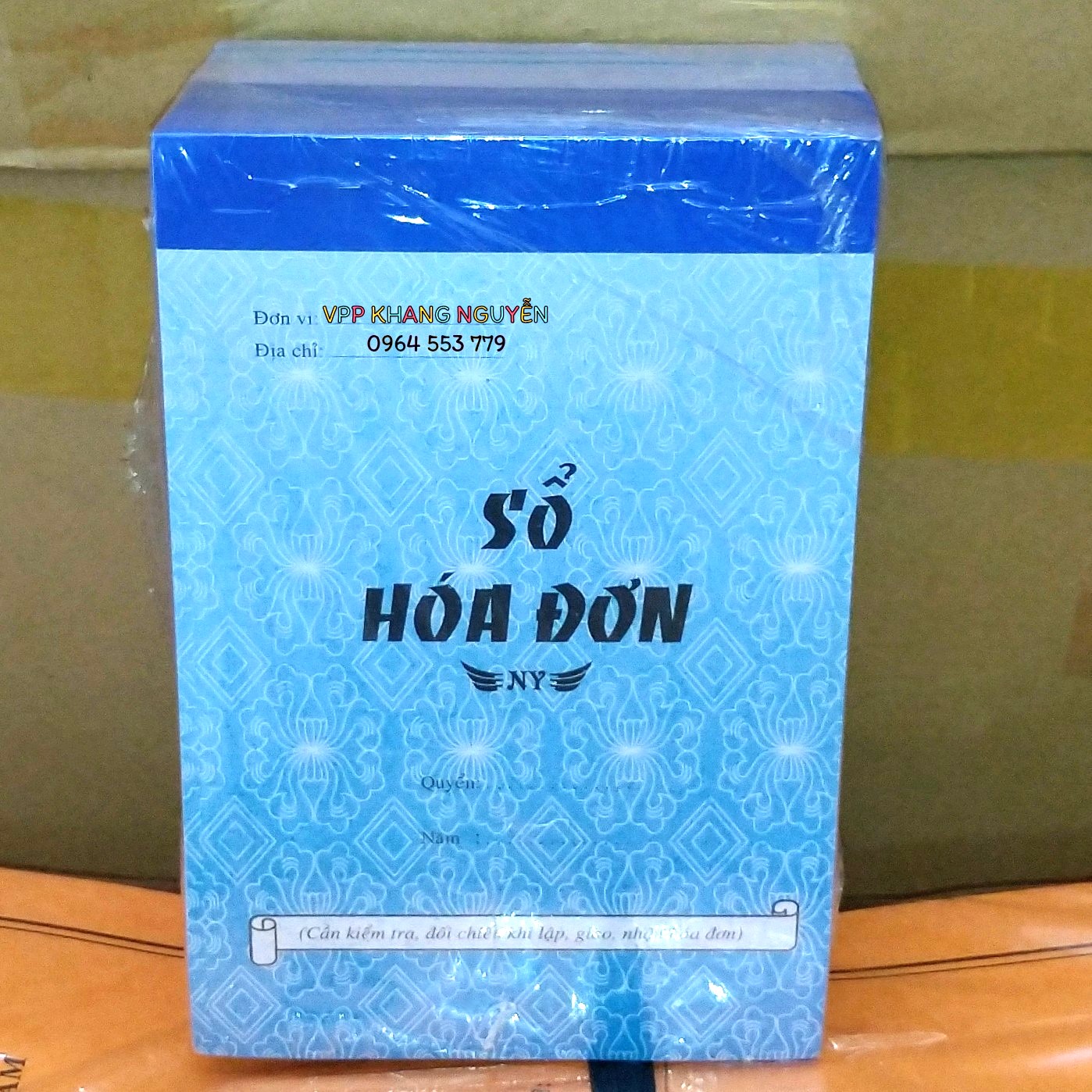 Hóa Đơn Bán Lẻ 2 Liên 50 Bộ Khổ 13x19cm Lốc 10 Quyển