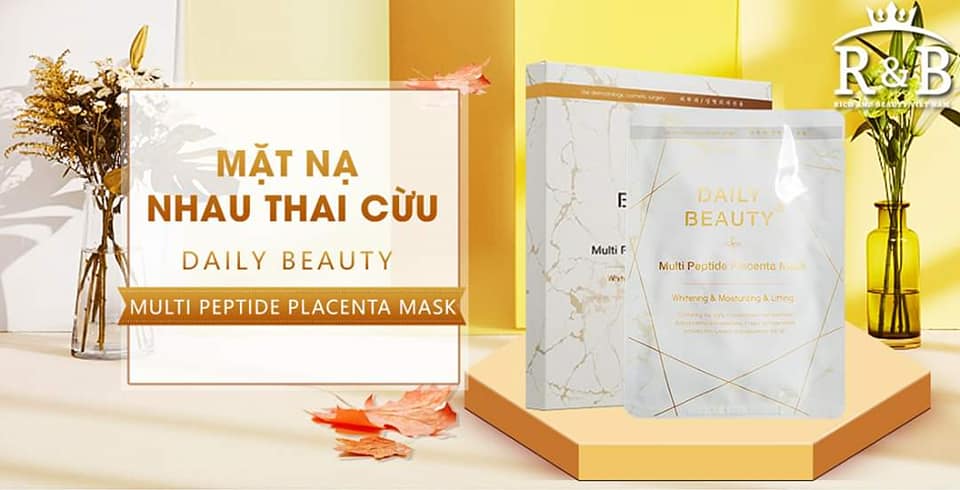 Mặt Nạ Nhau Thai Cừu Multi Peptide Placenta Mask