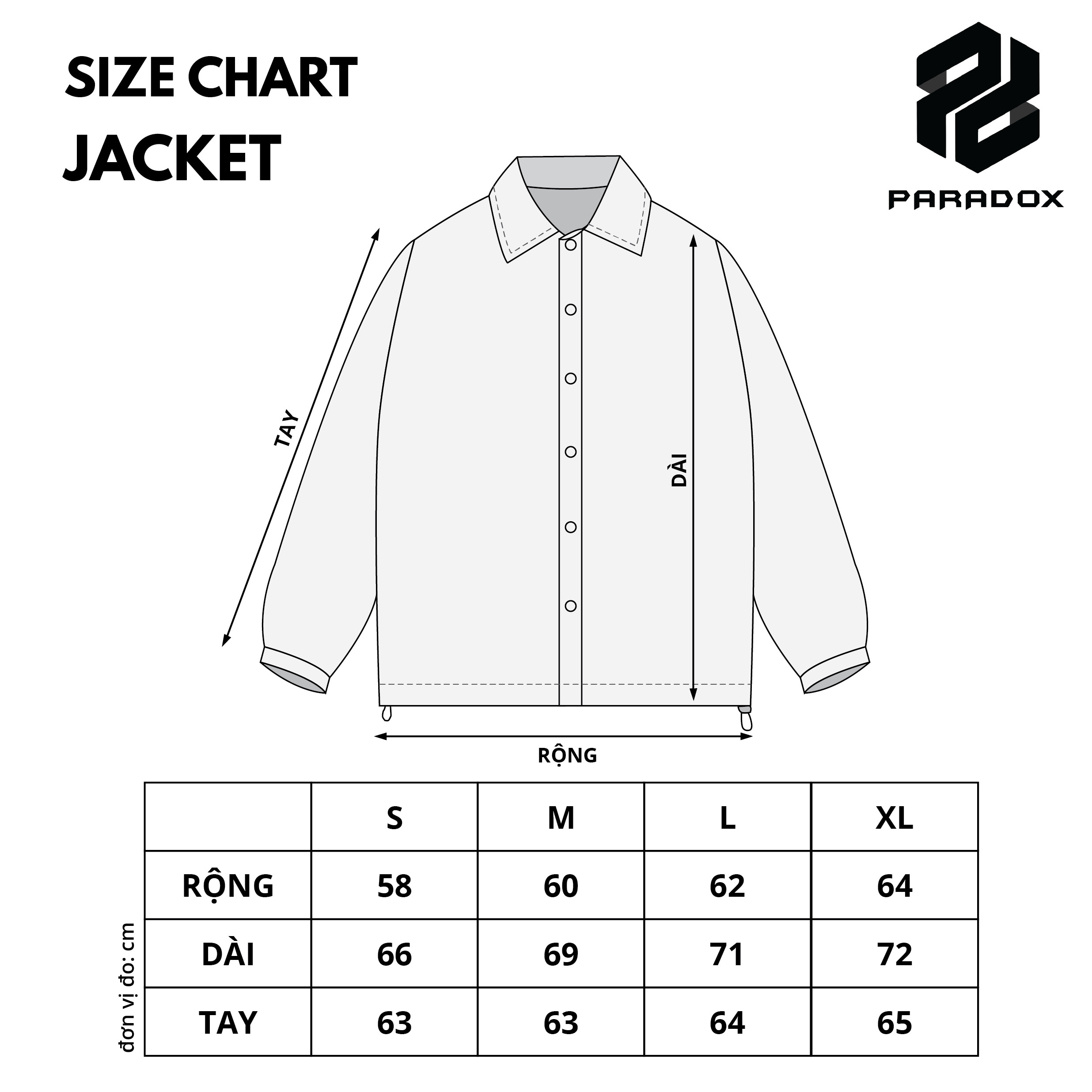 PARADOX Áo khoác dù BITTEN OVER-PRINTED JACKET