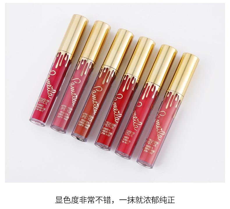 [HCM]Son kem siêu lì Lameila Matte Liquid Líptick