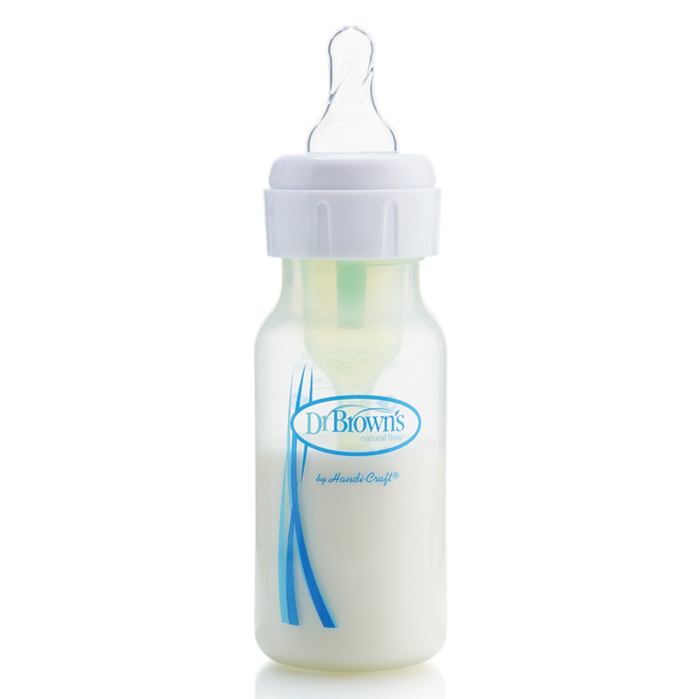 Bình sữa Dr.Brown nhựa PP- USA (Không chứa BPA), 120ml