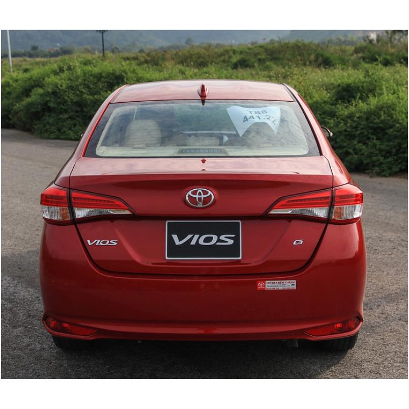 Logo tem chữ nổi cho xe VIOS 2008-2019 (Bạc)