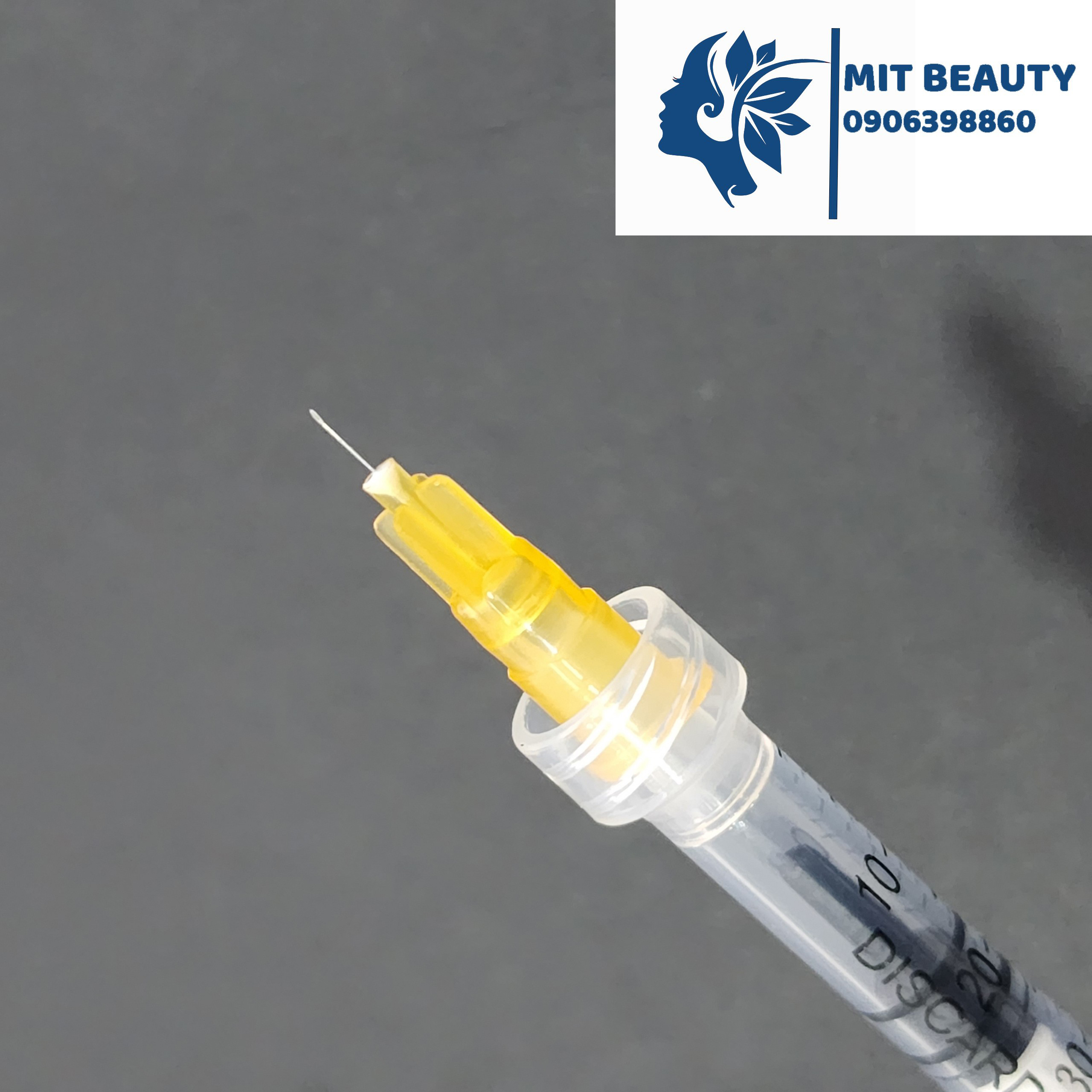 Đầu kim meso 34G 4mm OMEGA Ultra Sharp Premium Needle cao cấp Hàn Quốc nanoneedle