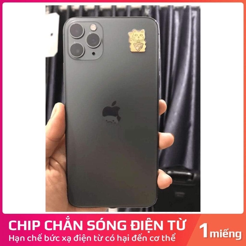 (Ảnh Thật) Chip hitoki mèo thần tài - miếng dán ngăn bức xạ điện từ