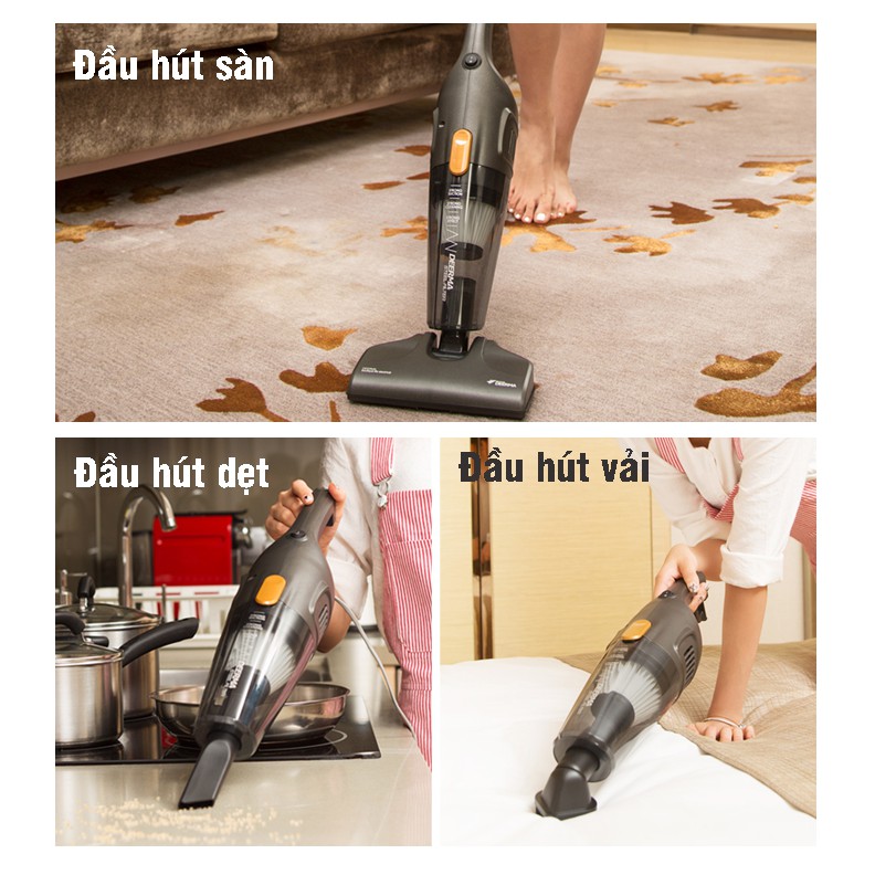[HCM]Máy Hút Bụi Cầm Tay DEERMA DX115C