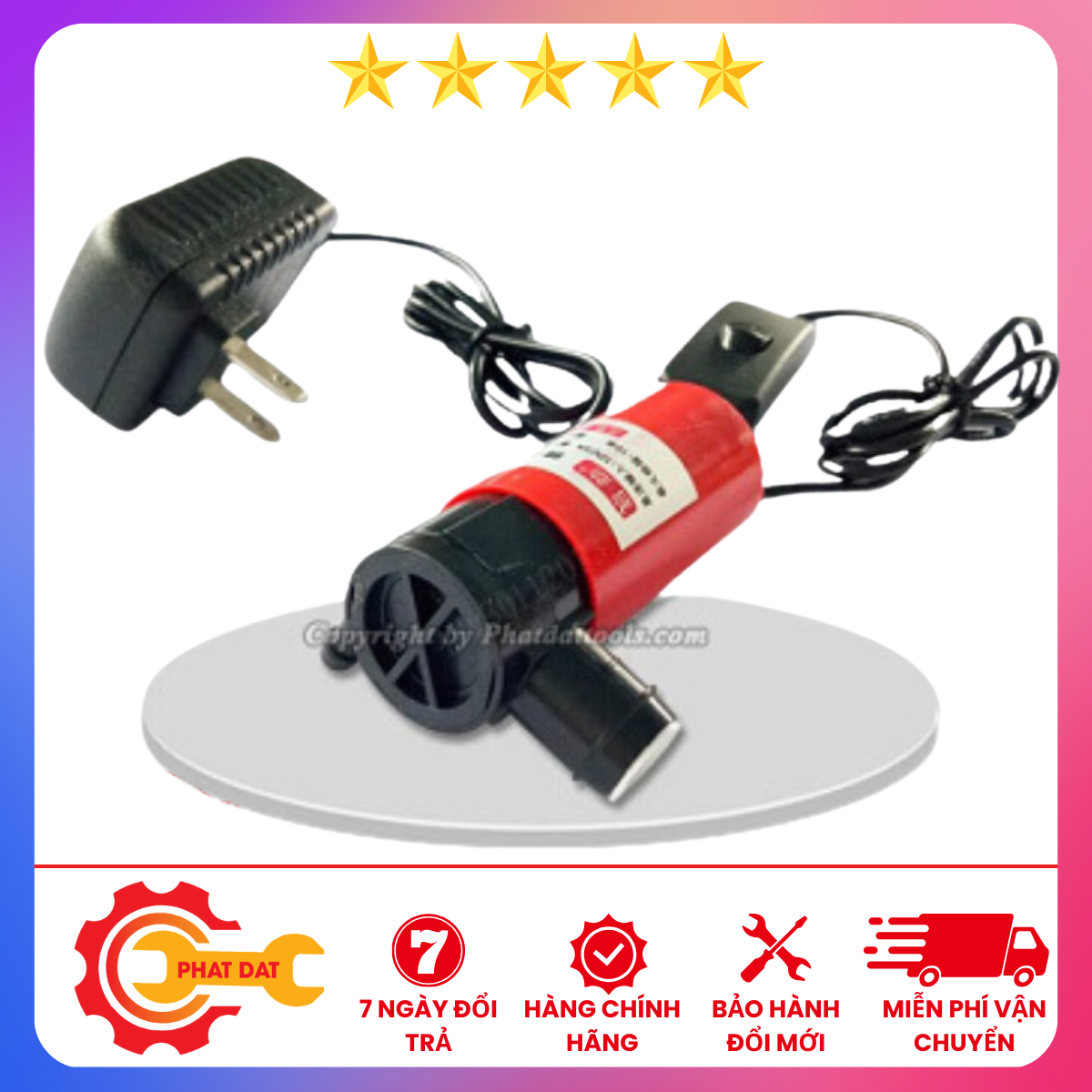 Bơm nước chống bụi cho máy cắt rãnh tường Bơm mini 12V