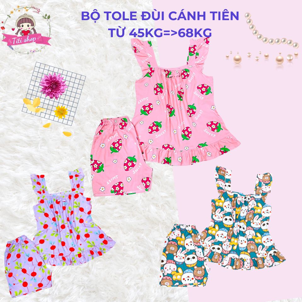 SALE RẺ [HCM] BỘ TOLE ĐÙI CÁNH TIÊN (45-68Kg) TITISHOP l [ẢNH THẬT]