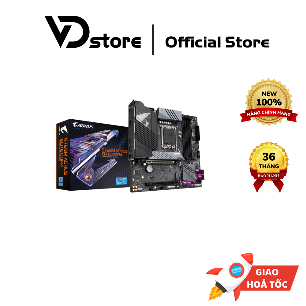 MAINBOARD GIGABYTE B760M AORUS ELITE DDR4