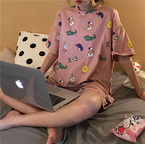 💥siêu rẻ💥 bộ đồ mặc nhà nữ cotton siêu xinh chất mát ht01💥💥💥