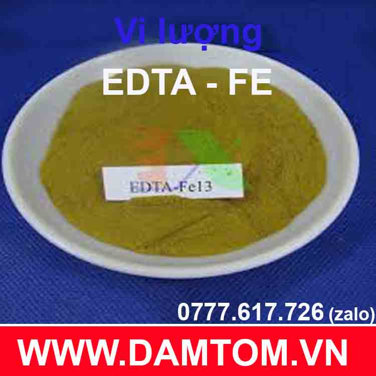 Phân vi lượng sắt Chelate (Fe-EDTA-13) GÓI 1kg