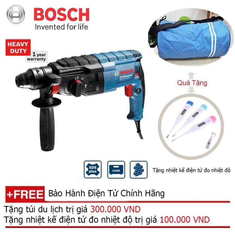 Máy khoan búa Bosch GBH 2-24 DRE + Quà tặng nhiệt kế điện tử
