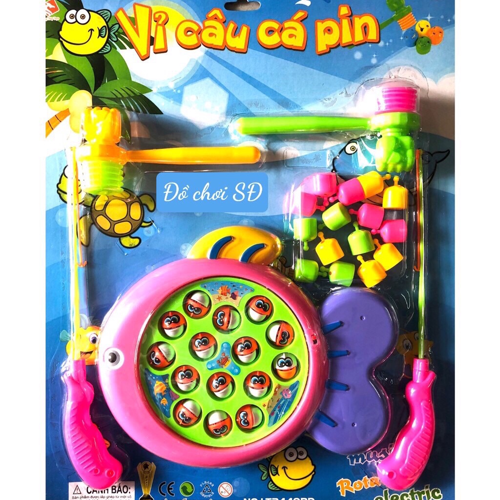 Đồ chơi câu cá đập chuột ( ngẫu nhiên)