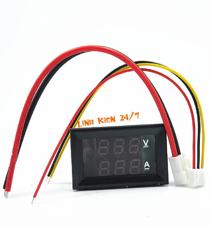MODULE ĐỒNG HỒ ĐO DÒNG - ĐO ÁP 0-100V 100A DC