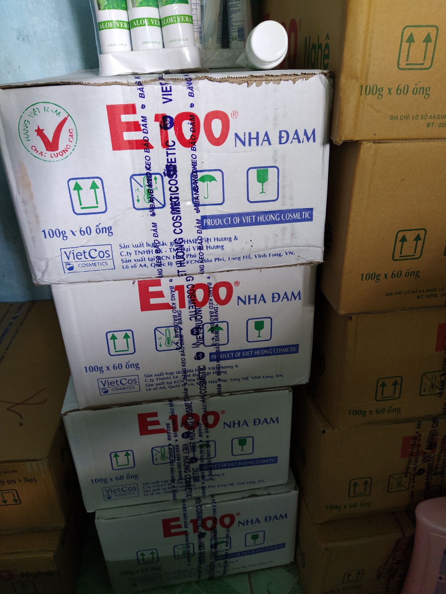 Combo 2 tuýp Sữa Rửa mặt E100 Dưa leo loại 100g