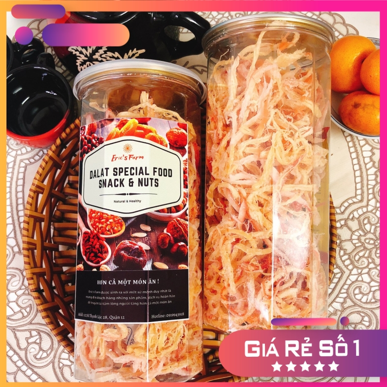 MỰC SỢI HẤP NƯỚC DỪA 300G [LOẠI ĐẶC BIÊT] - SIÊU NGON