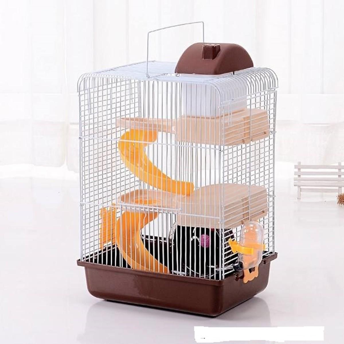 Lồng nuôi hamster hoàng tử 3 tầng