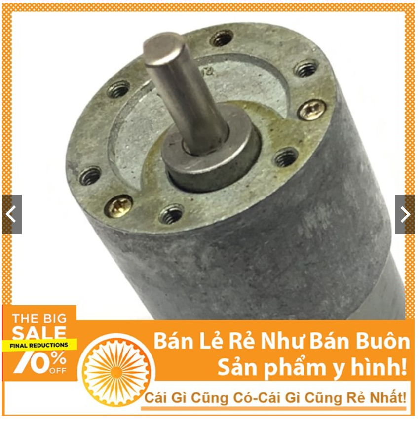 Động Cơ Giảm Tốc 12-24VDC ( Hàng Nhật Bãi )