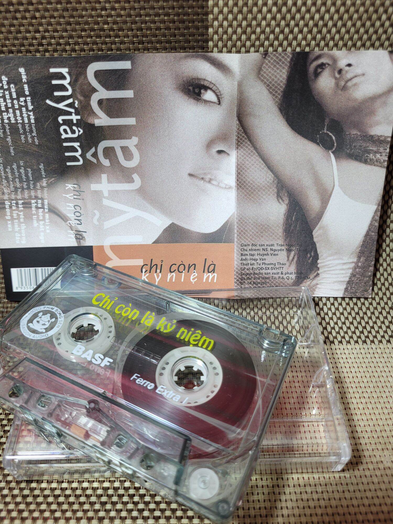 Cassette MỸ TÂM , Chỉ Còn Là Kỉ Niệm