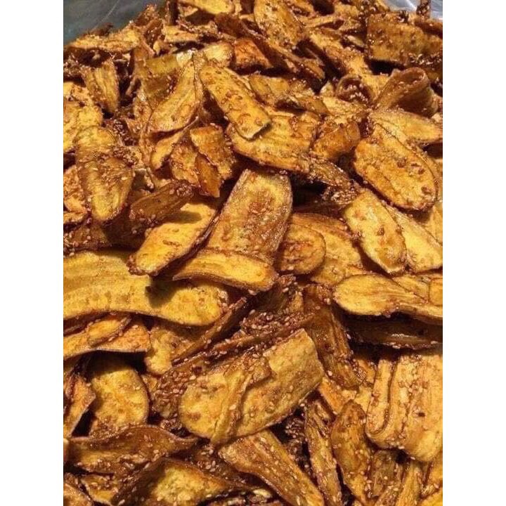 CHuối sấy mè đà lạt giòn ngon 1kg