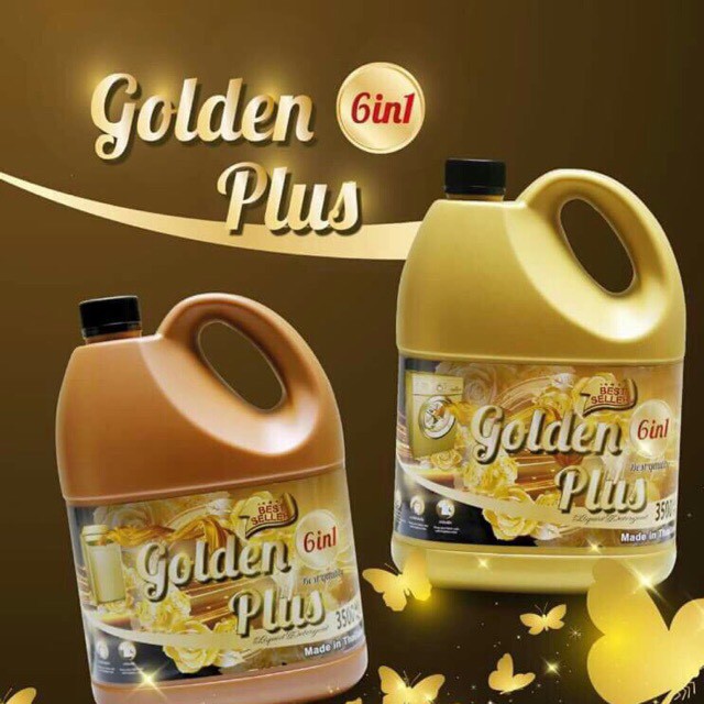 NƯỚC GIẶT GOLDEN PLUS 6IN1 3500ML THÁI LAN