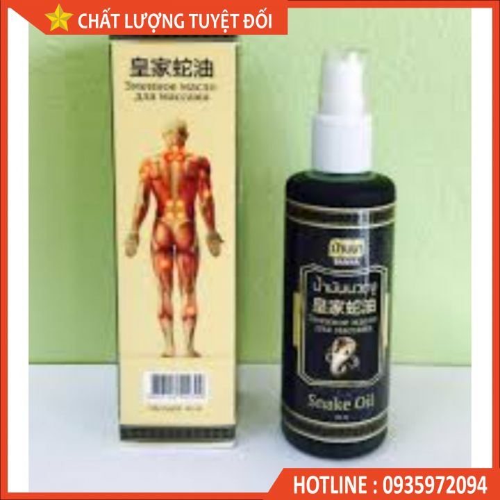 { Mới Nhất } Dầu Xịt Rắn Xoa Bóp Snake Oil 85ml