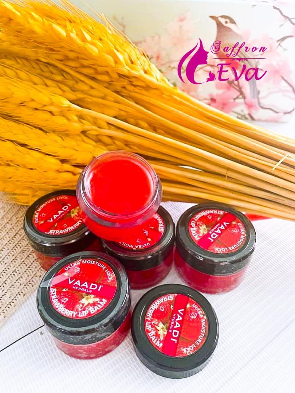 SON DƯỠNG MÔI VAADI HERBALS STRAWBERRY & HONEY