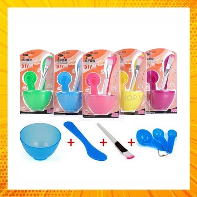 Dụng cụ trộn mặt nạ đắp mặt