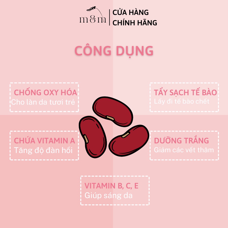 Combo Bột Cám Gạo + Bột Đậu Đỏ Đắp Mặt