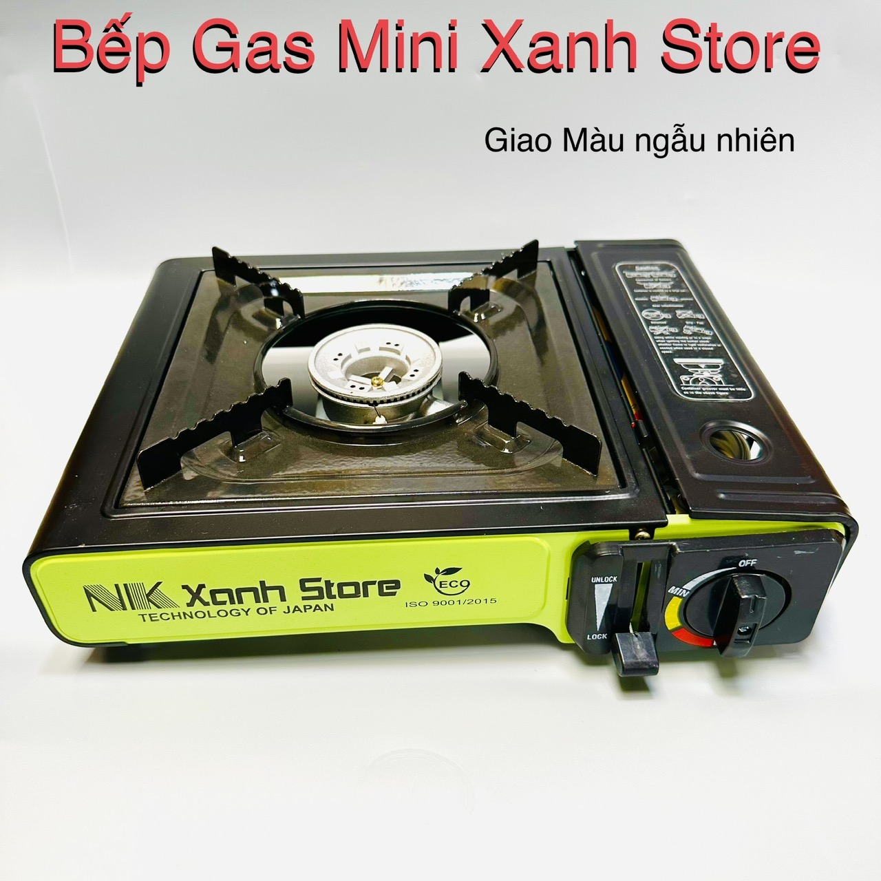 Authentic store style 12 months warranty mini gas stove kn Blue