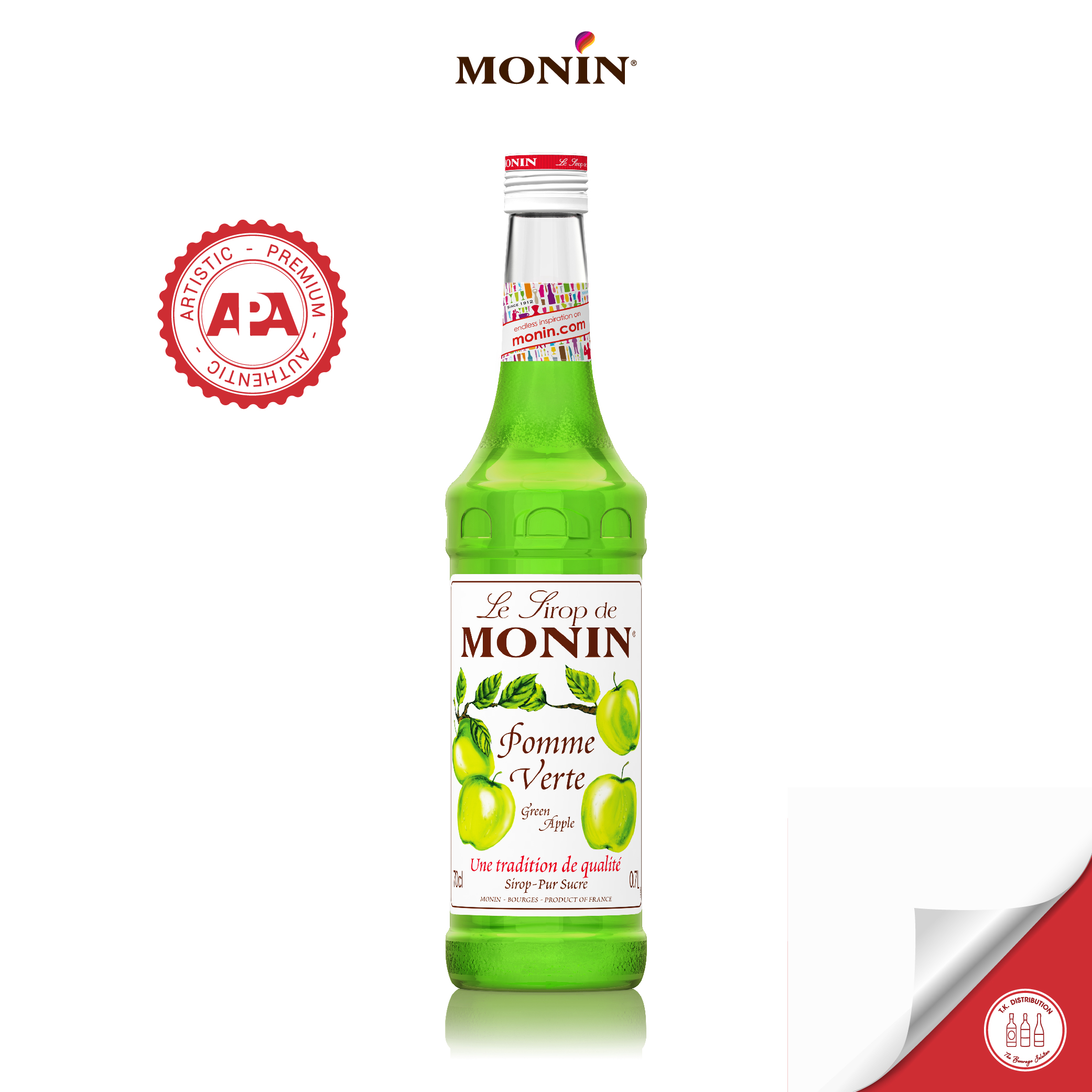 Siro Táo Xanh MONIN - 700ML