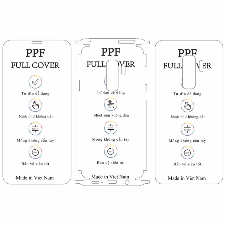 Bộ miếng dán Full Samsung S9 Plus