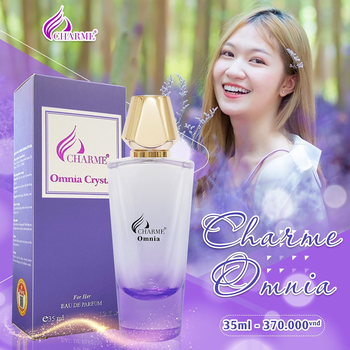 Nước hoa Nữ Charme Omnia Crystal 35ml