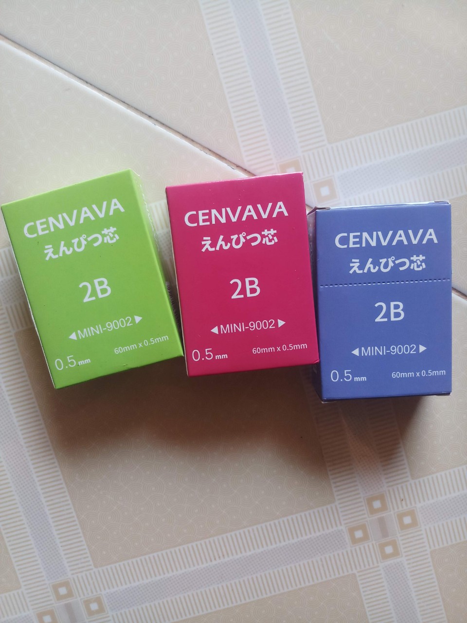 1 ống ruột Ngòi chì bấm CenVaVa mini-9002, 60*.0.5mm
