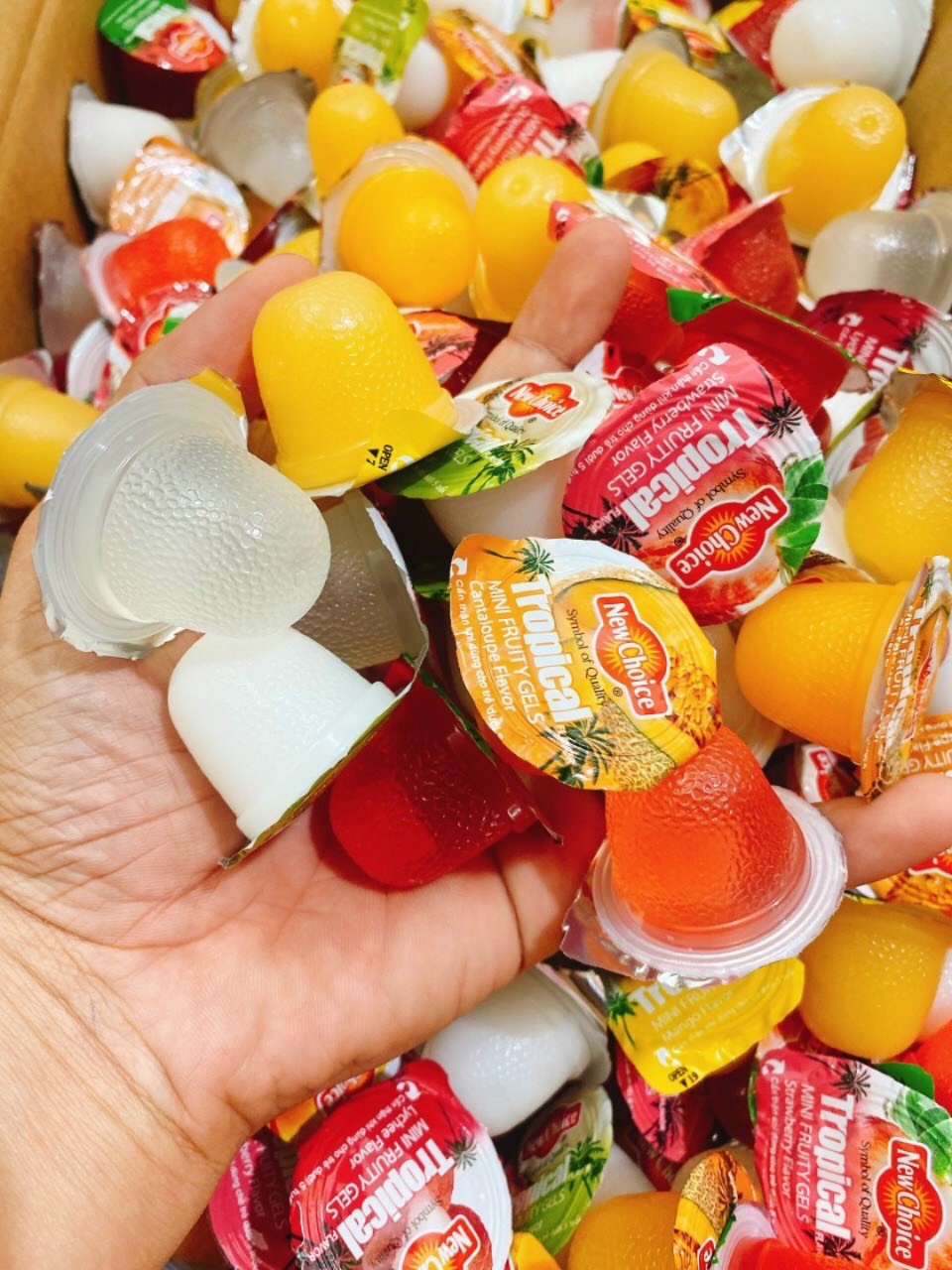 [ FREESHIP+QUÀ] THẠCH RAU CÂU HƯƠNG TRÁI CÂY 🍓 🍊 🍇
